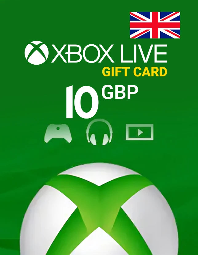 Xbox LIVE 10 GBP