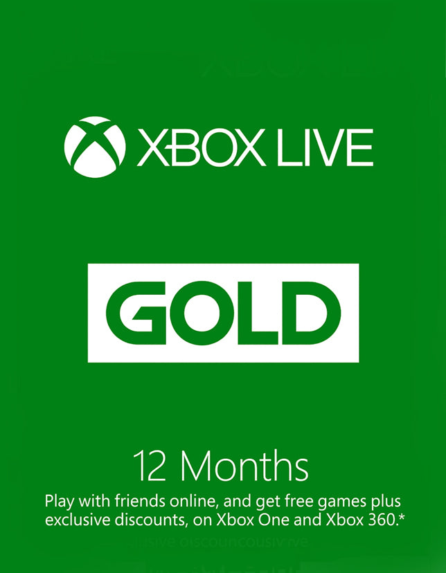 Xbox Live Gold - cdkeydeals.com