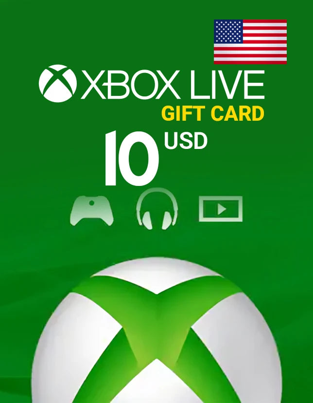 Xbox Live Gift Card 10 USD