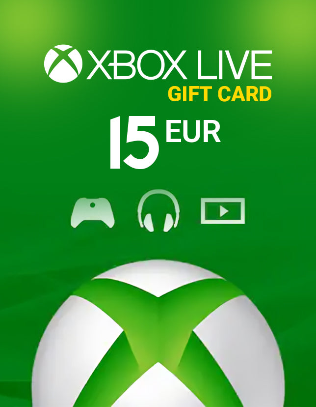 Xbox Live Gift Card 15 EUR Xbox Live Key - EU