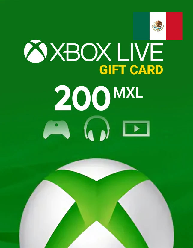 Xbox Live Gift Card 200 MXN