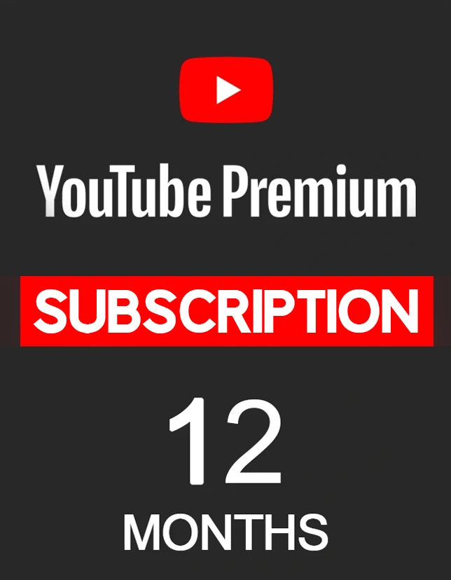 YouTube Premium 12 Months
