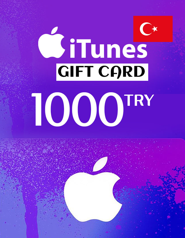 iTunes Gift Card 1000 TRY Key - TURKEY - cdkeydeals.com